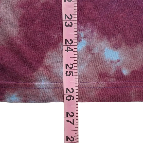 Hollister Men Large‎ Black Tie-Dye Long Sleeve Crew-Neck Graphic Logo Tee Shirt - Picture 10 of 11